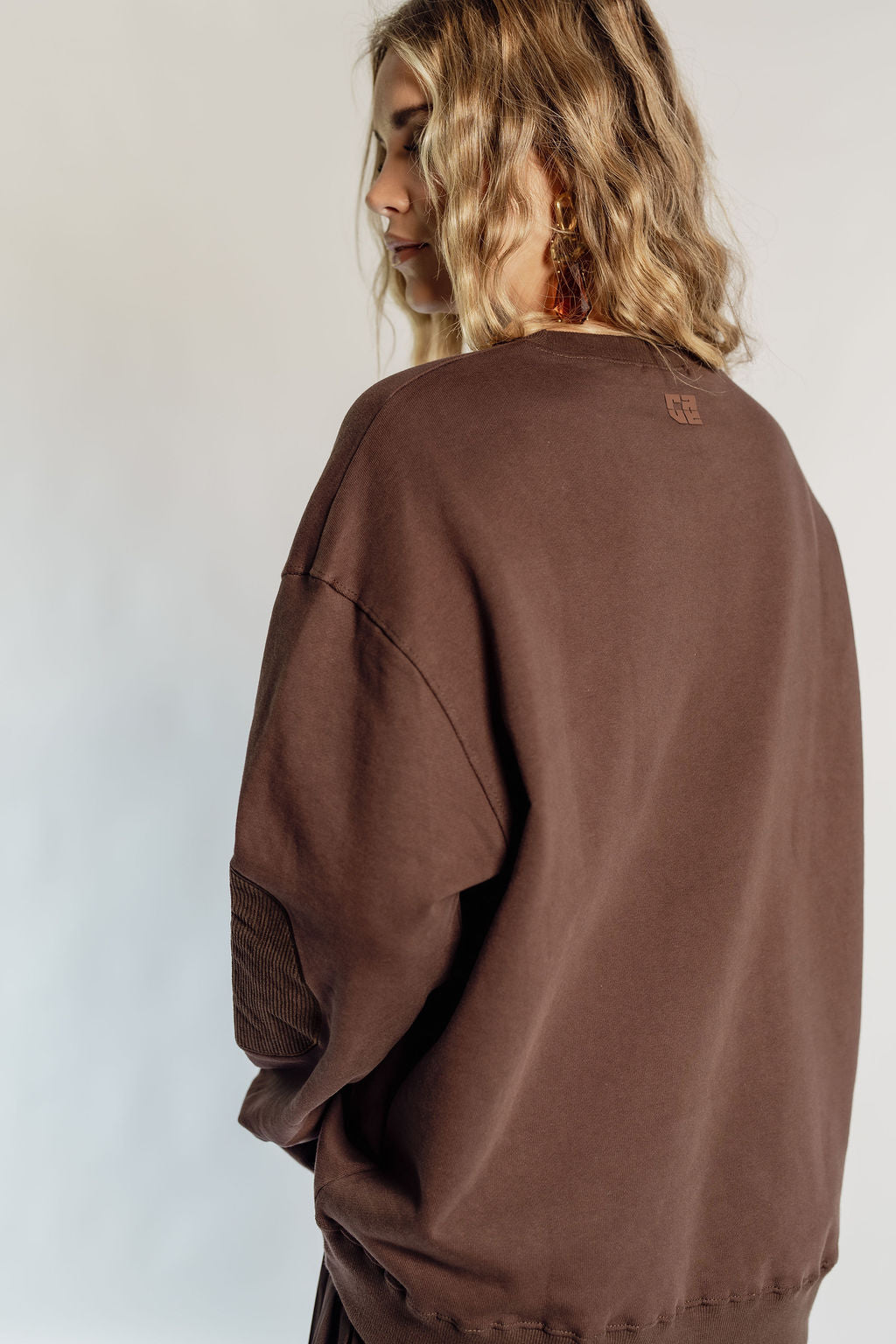 OVERSIZED RAVE - CHOCOLATE CORDUROY PATCH