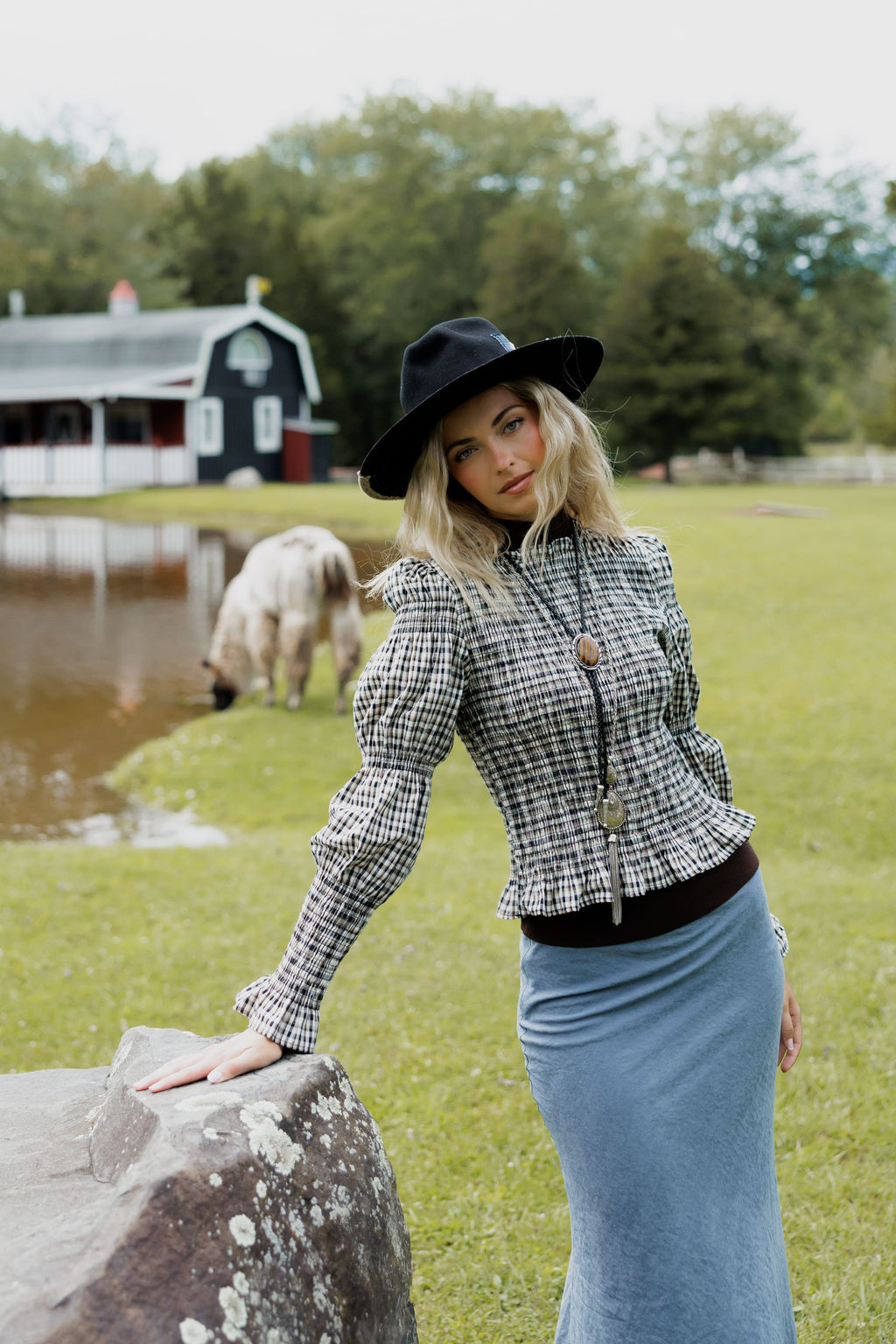 Smocked top