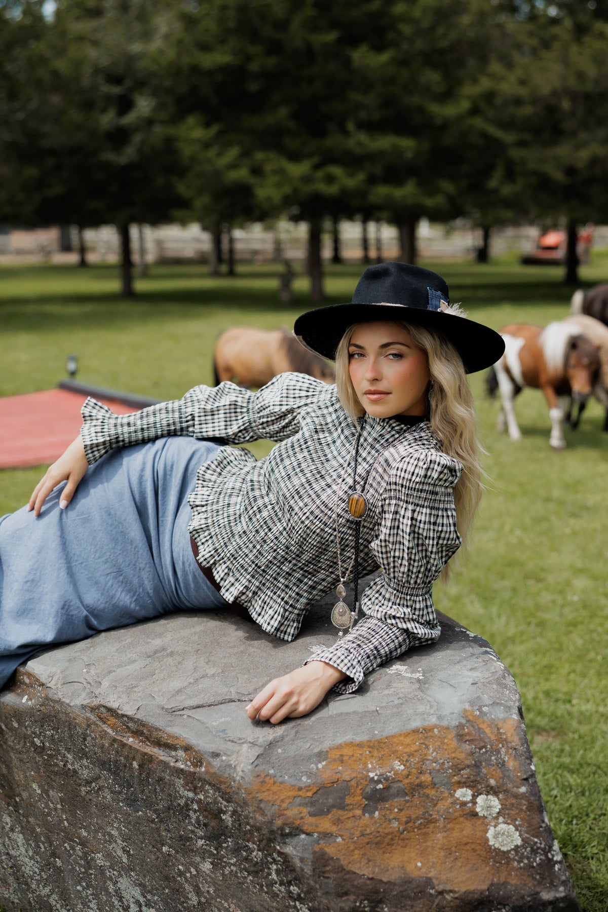 Smocked top