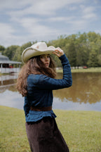 Pointelle cardigan