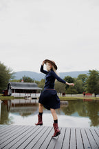 Pleated skirt