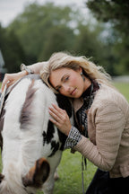 Pointelle cardigan