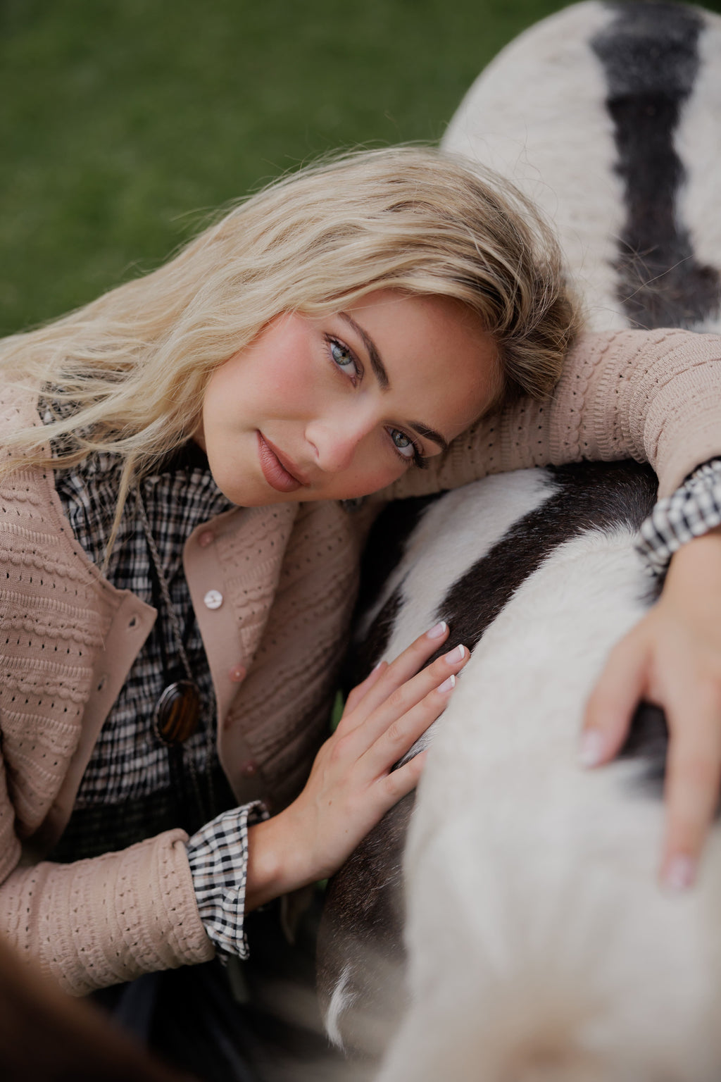 Pointelle cardigan