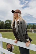 Plaid blazer