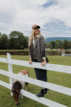 Plaid blazer