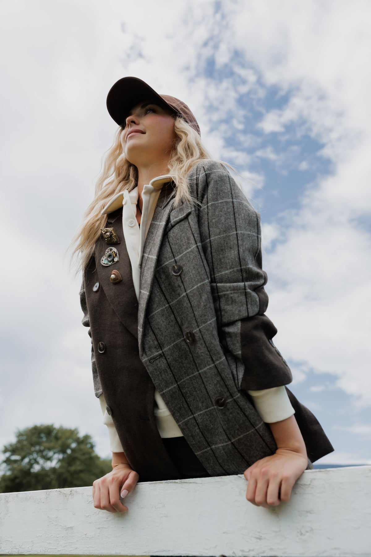 Plaid blazer