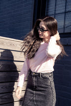 PINK GRAPHIC PRINT TEE