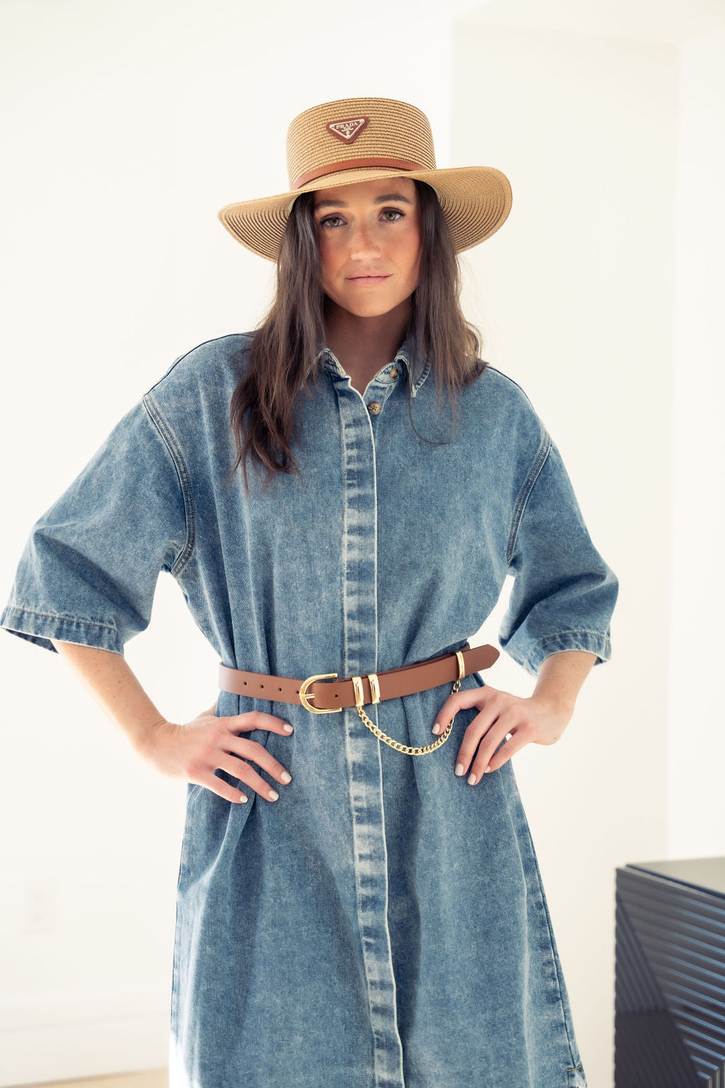 DENIM DRESS