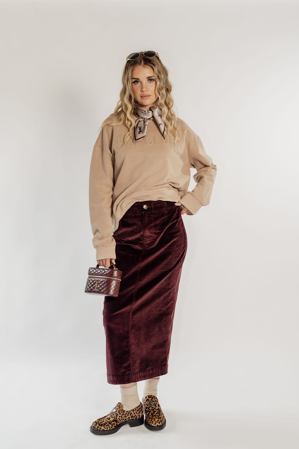 CORDUROY SKIRT