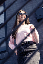 PINK GRAPHIC PRINT TEE