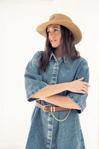 DENIM DRESS