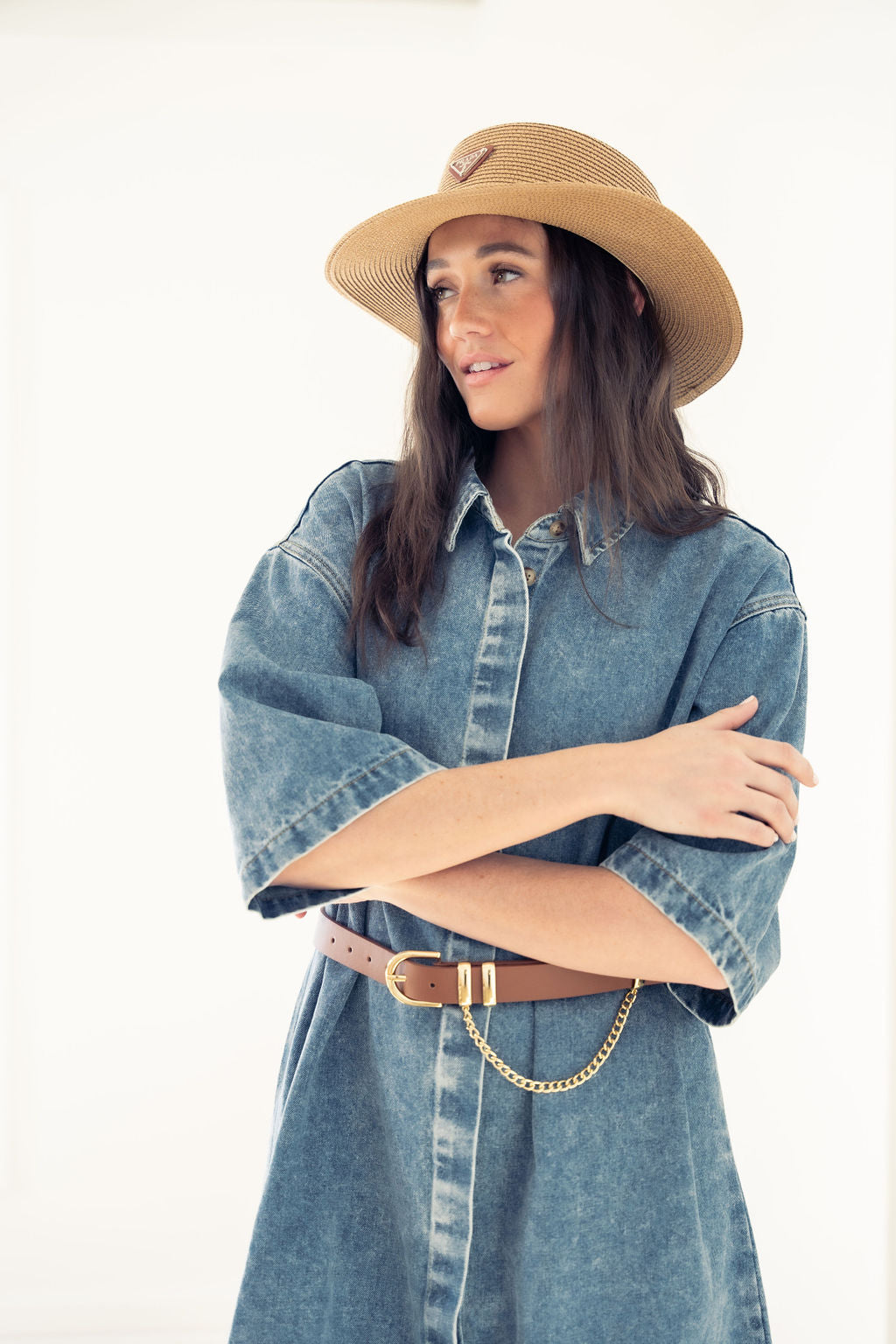DENIM DRESS