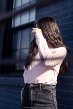 PINK GRAPHIC PRINT TEE