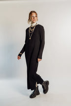 KNITTED MAXI DRESS