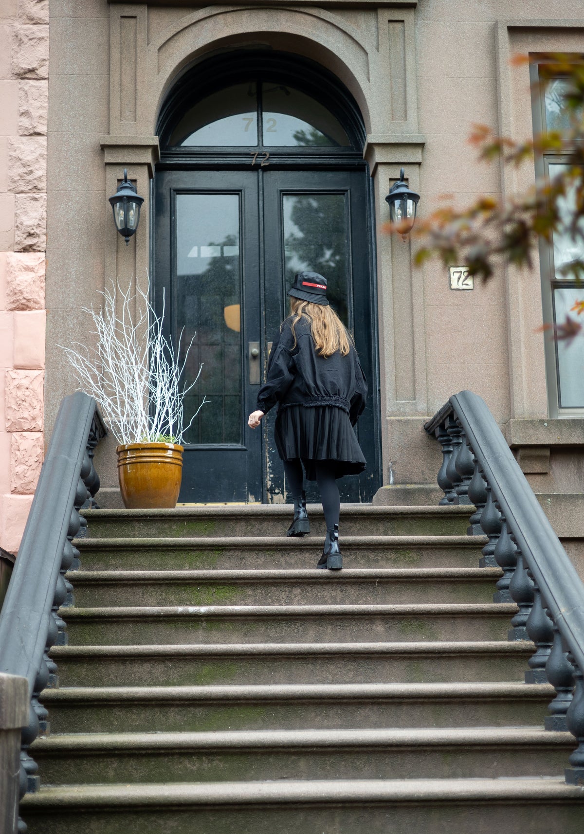 Oversized Black Denim Jacket