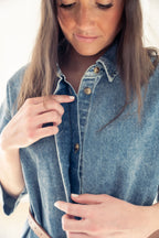 DENIM DRESS