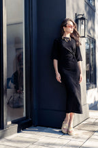 KNOT DETAIL MAXI DRESS