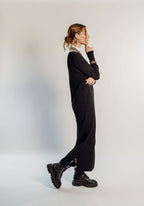 KNITTED MAXI DRESS