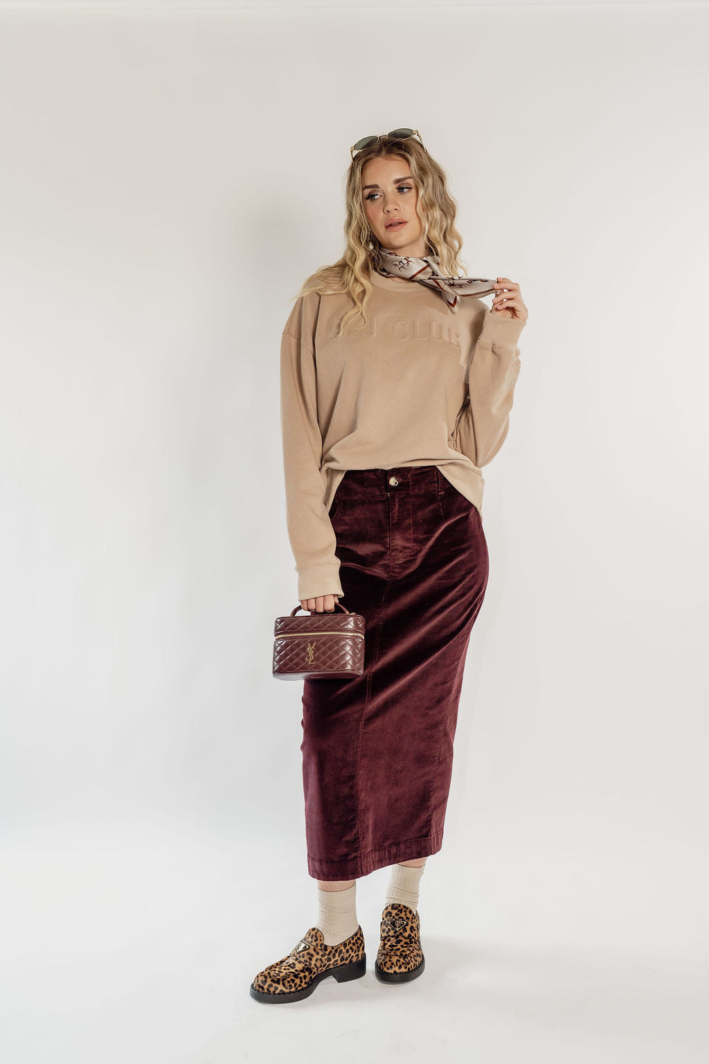 CORDUROY SKIRT
