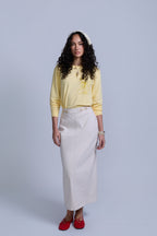 Horsebit Denim Skirt