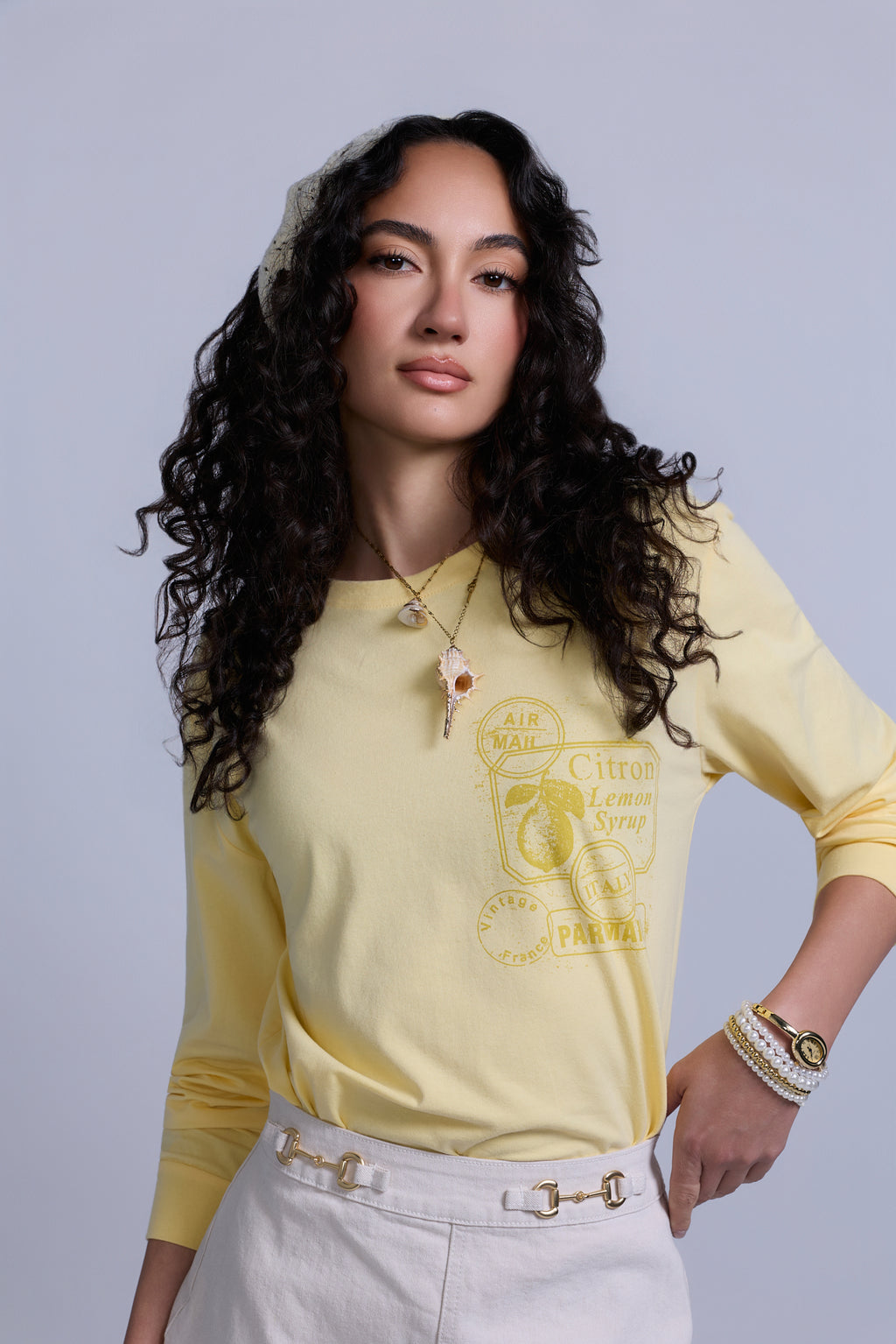 Lemon Vintage Long Sleeve
