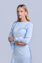 Slip Long Sleeve Dress