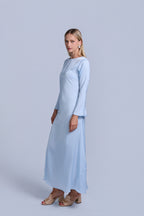 Slip Long Sleeve Dress