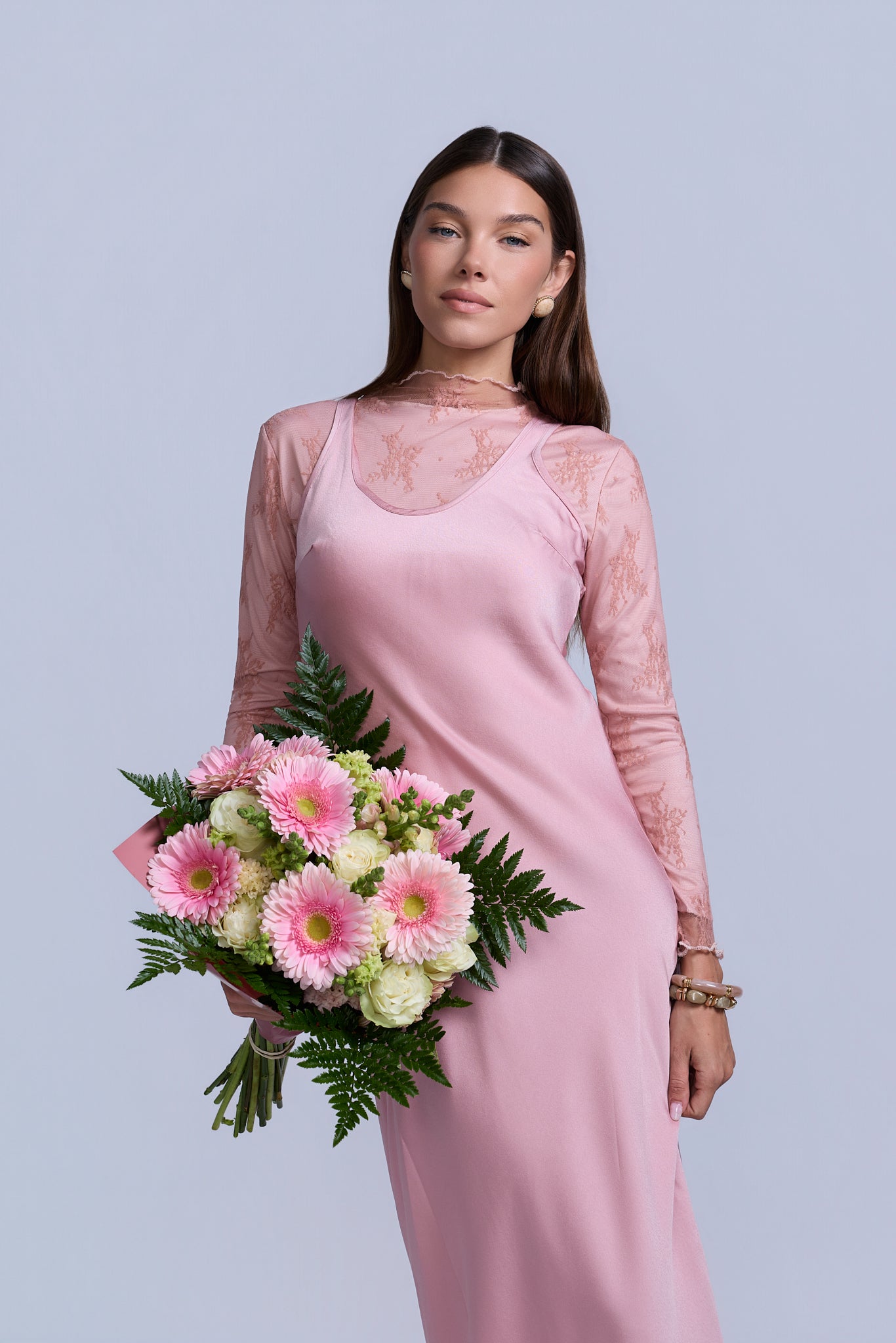 Slip Jumper Dress Pink / M Slip Jumper Dress Pink / M