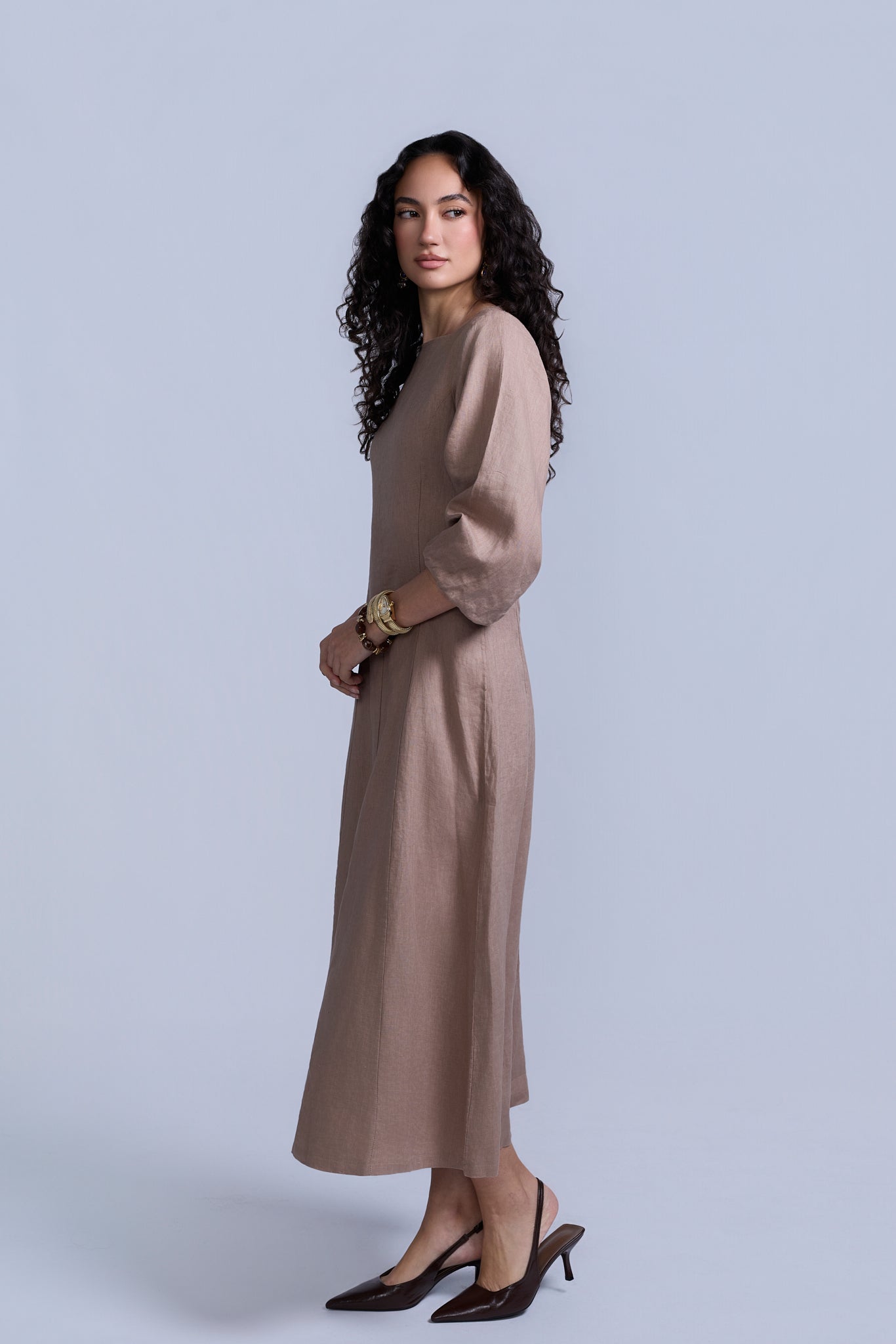 Linen Dress White / XL Linen Dress White / XL