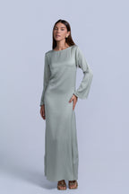Slip Long Sleeve Dress