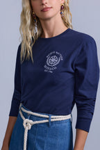 Nautical Embroidered Long Sleeve