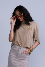 Anchor Crest Oversized Tee