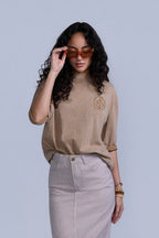 Anchor Crest Oversized Tee