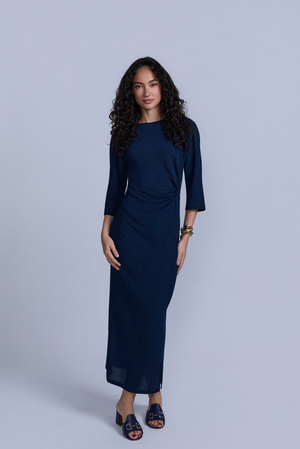 Knot Detail Summer Maxi Dress