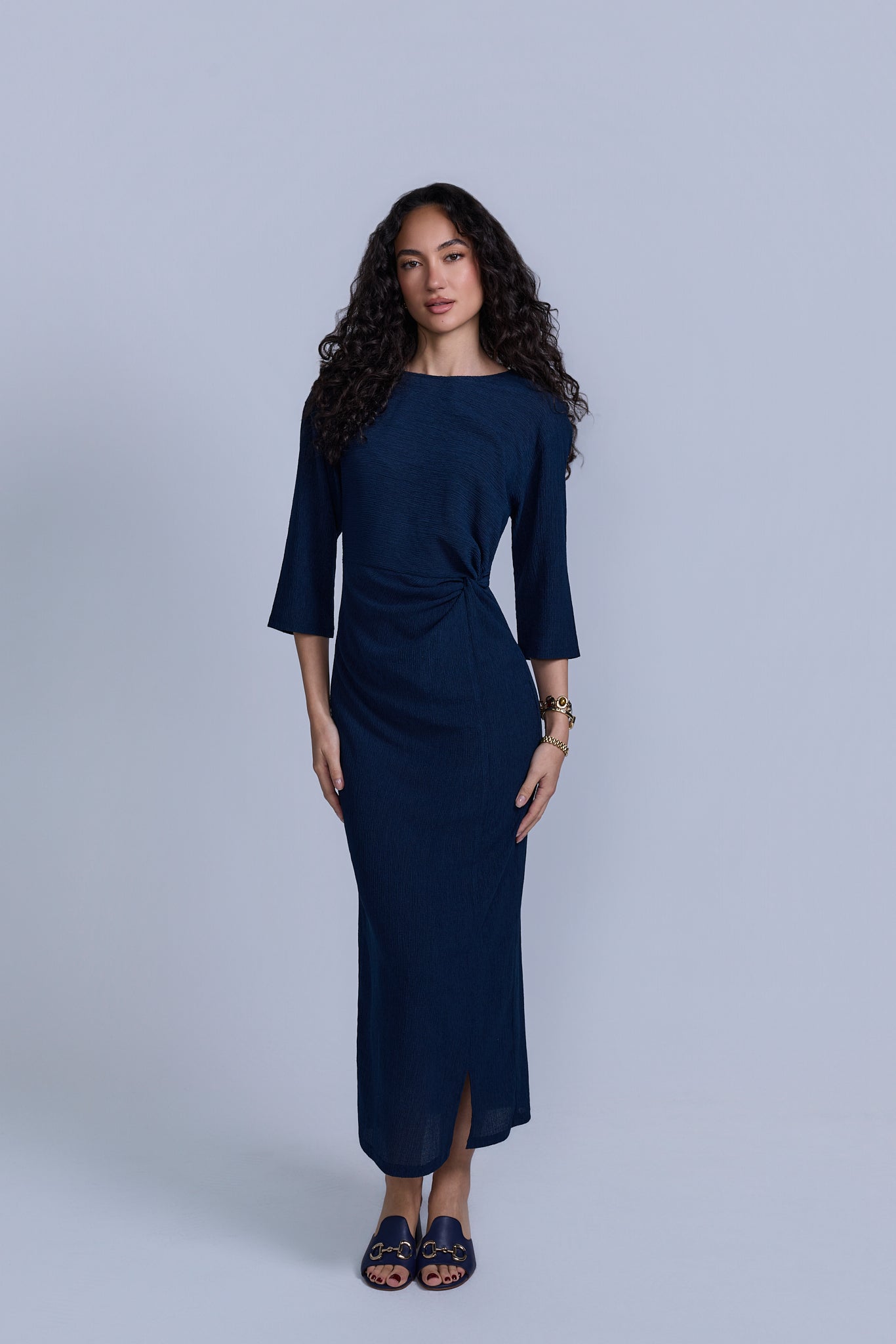 Knot Detail Summer Maxi Dress