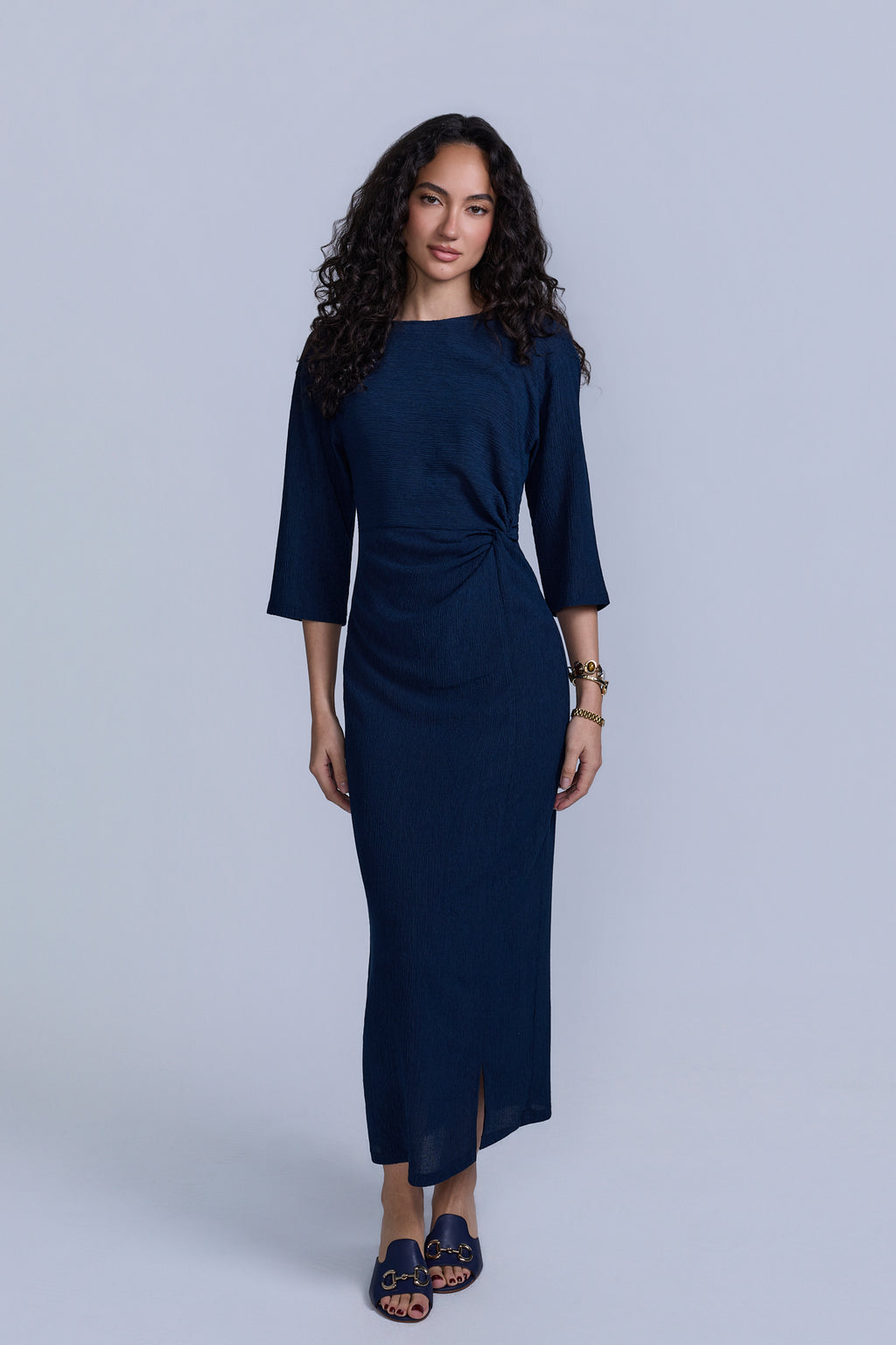 Knot Detail Summer Maxi Dress