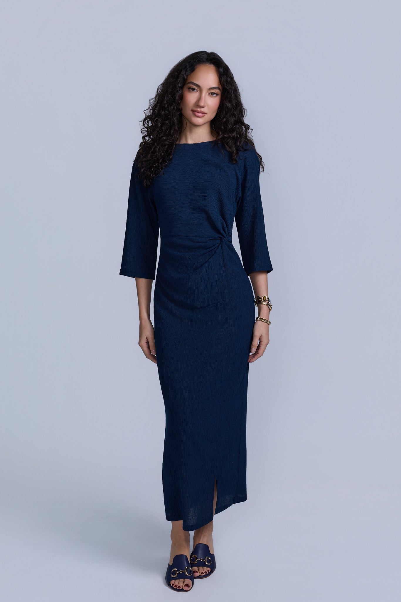 Knot Detail Summer Maxi Dress