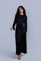 Slip Long Sleeve Dress