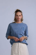 Anchor Crest Oversized Tee