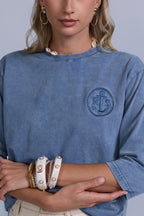 Anchor Crest Oversized Tee