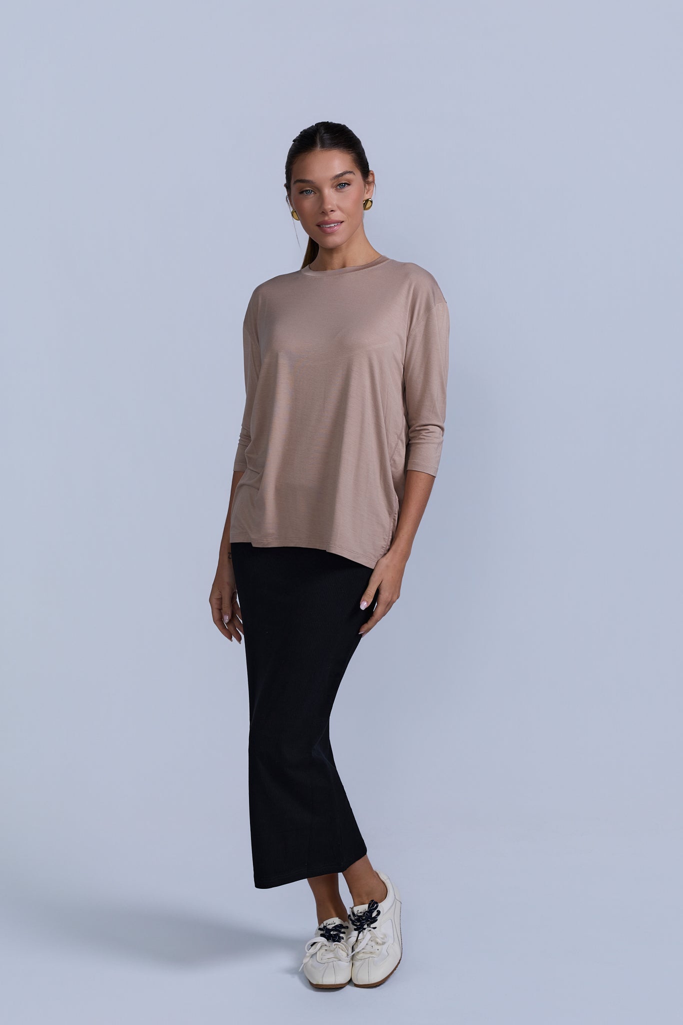 RIBBED SKIRT LEGGINGS