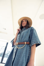 DENIM DRESS