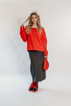 CLASSIC CREW - ALPINE RED