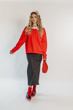 CLASSIC CREW - ALPINE RED