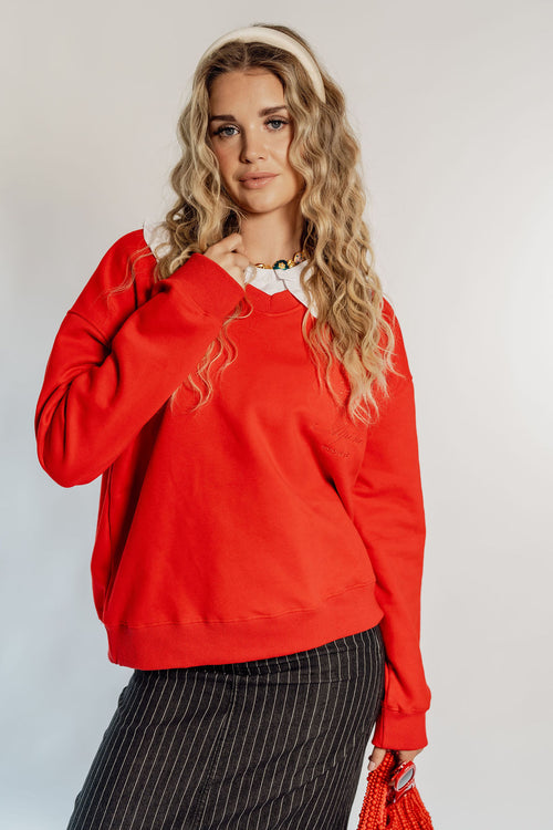 CLASSIC CREW - ALPINE RED