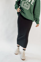 RIBBED SKIRT LEGGINGS