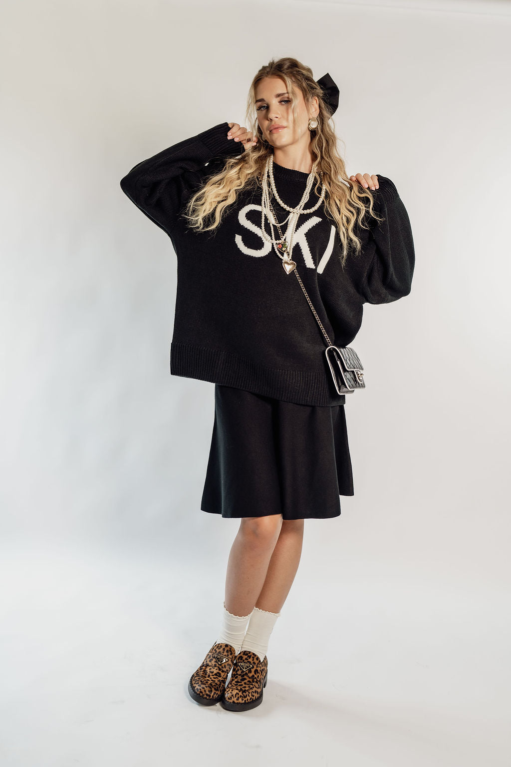 KNIT CREW - SKI