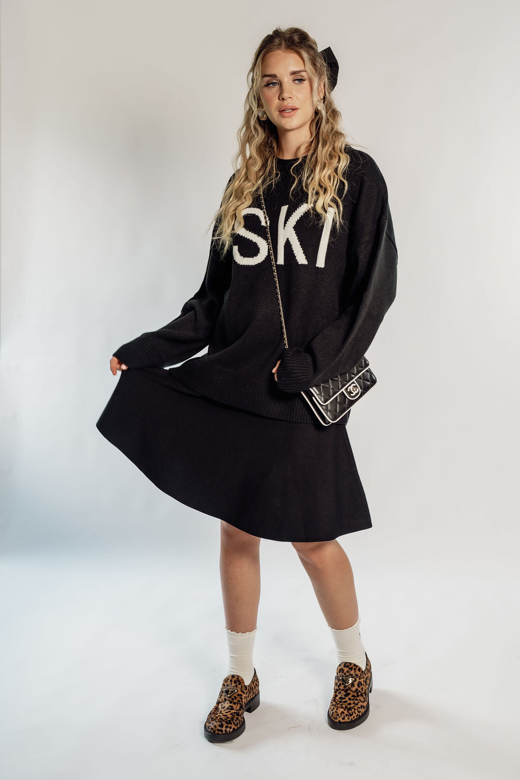 KNIT CIRCLE SKIRT