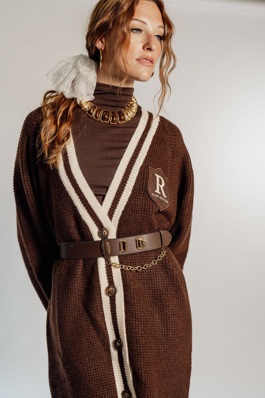 PATCH CARDI DRESS