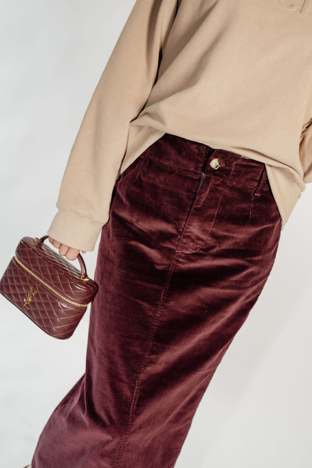 CORDUROY SKIRT